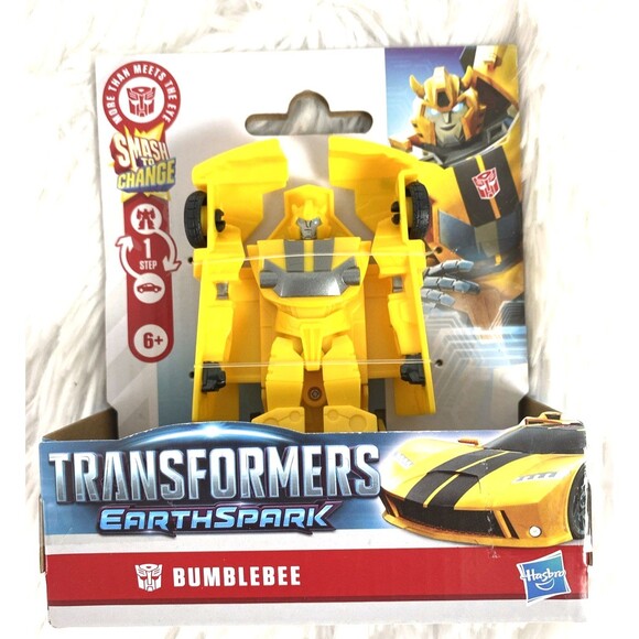 Hasbro Other - Transformers Earthspark Shash to Change Bumblebee 4.5" Action Figure Yellow
